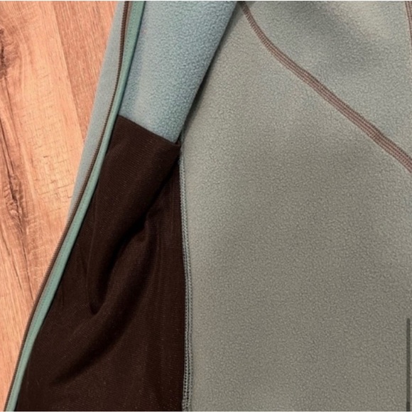 L.L. Bean Teal Green Fleece Lined Full-Zip Outdoor Jacket Women's Medium NWOT - Picture 9 of 12